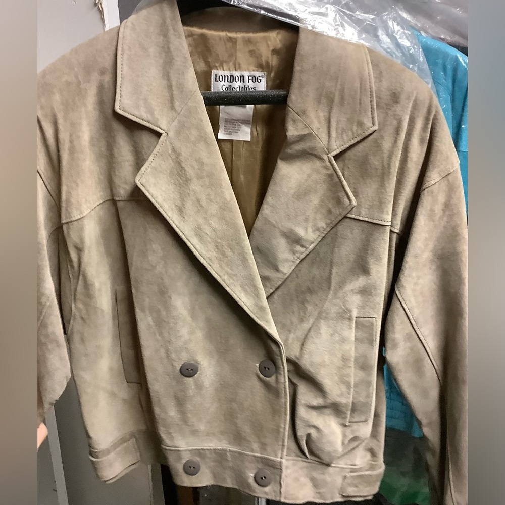 New vintage Leather suede jacket